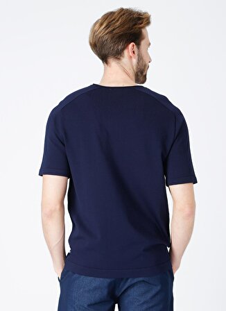 Gualtiero Manuele Giorgi Standart KalıpBisiklet Yaka Mavi Erkek T-Shirt