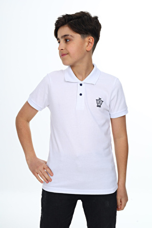 Erkek Çocuk Polo Yaka T-Shirt 5-14 Yaş Lxb018