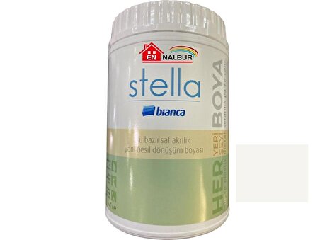 Bianca Stella 1020 Antik Beyaz Su Bazlı Saf Akrilik Boya 1 Litre
