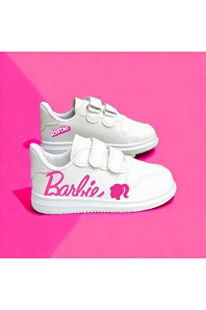 barbi hi baskılı sneaker çocuk spor ayakkabı