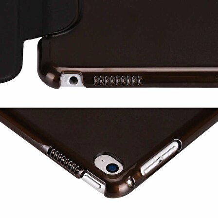 Smcase Apple iPad Mini 2021 6.Nesil Kılıf Uyku Modlu Standlı Smart Cover Kapaklı sm1  Nano  Kalem