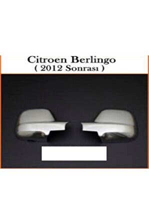 Citroen Berlingo Abs Krom Ayna Kapağı 2 Parça 2012 Sonrası