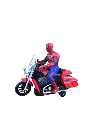 Avengers Yenilmezler Örümcek Adam Spiderman Robot Işıklı Sesli Motor Oyuncak