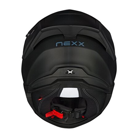 Nexx Y.100R Full Black  Kapalı Motosiklet Kaskı