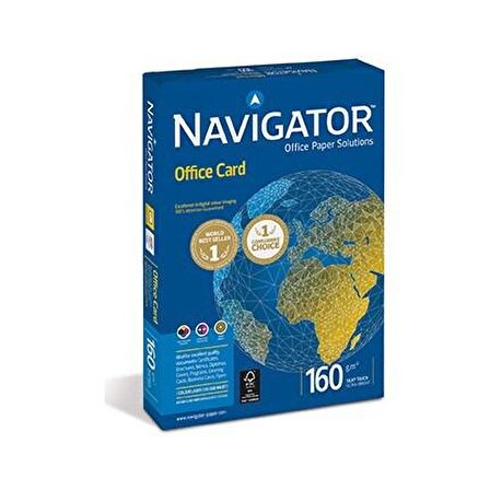 Navigatör A4 160gr Fotokopi Kağıdı 250'li x 5 Paket