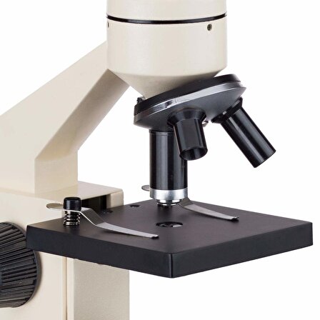 AmScope Optik Cam Mercek Tamamen Metal LED Bileşik Mikroskop