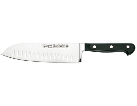 Ivo 2322 BladeMaster 18cm Siyah Santoku Bıçağı