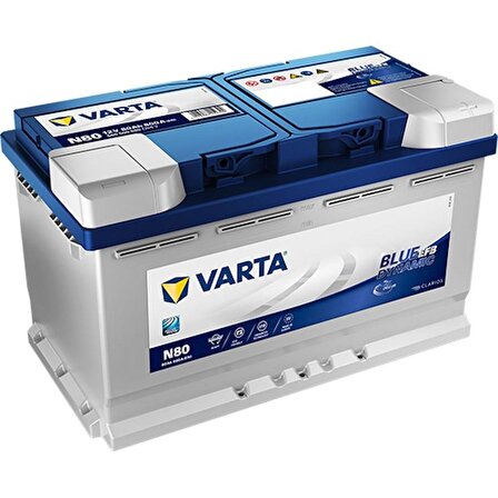 Varta Blue Dynamic N80 Start-Stop EFB 12 V 80 Ah 800 A(EN) Akü