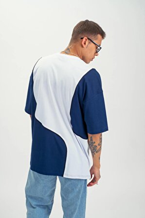 respire erkek oversize sokak tarzı t-shirt (%100 pamuk)