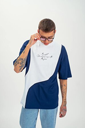 respire erkek oversize sokak tarzı t-shirt (%100 pamuk)