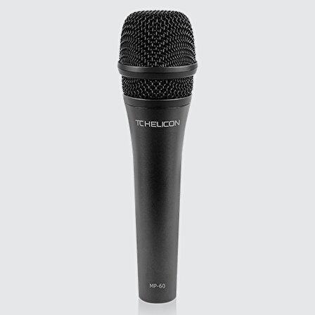 Tc Helicon MP-60 Canlı Vokaller için Pro Kalitesinde El Mikrofonu