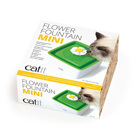 Catit Mini Flower Fountain Çiçekli Otomatik Kedi Suluğu 1,5 lt