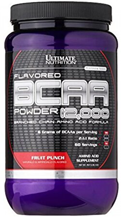 Ultimate Nutrition BCAA 12000 Powder 60 SERVİS