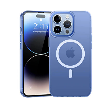 iPhone 13 Pro Benks Mavi Magsafe Kılıf