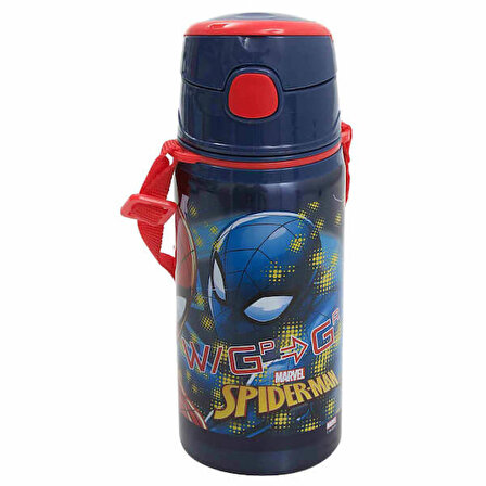 Spiderman Salto Iconic Forever Çelik Matara 500 ml 42078 - Frocx -