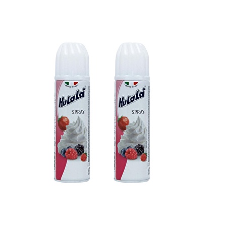 Hulala Spray Krem Şanti 250 Ml X 2