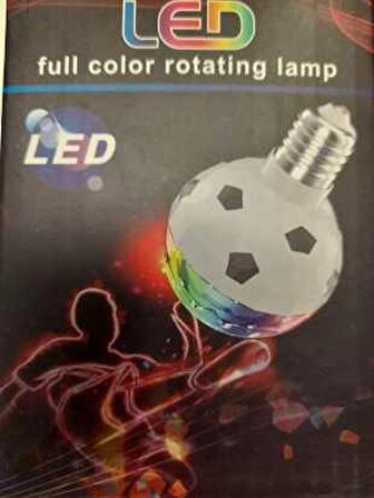 bestcom disko ampul led full color rotating lamp E27