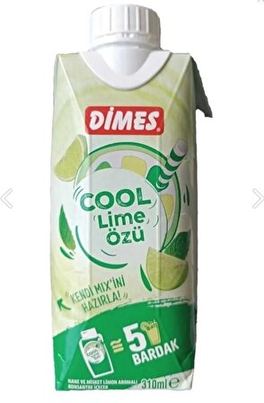 Dimes Cool Lime Özü 310 ml