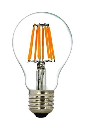 A60 4 Watt Sarı Filament Edison Tip Rustik Led Ampul