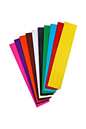 Krapon Kağıdı, Karışık Renklerde, Grapon, Hobi Ve Süsleme - 10 Adet