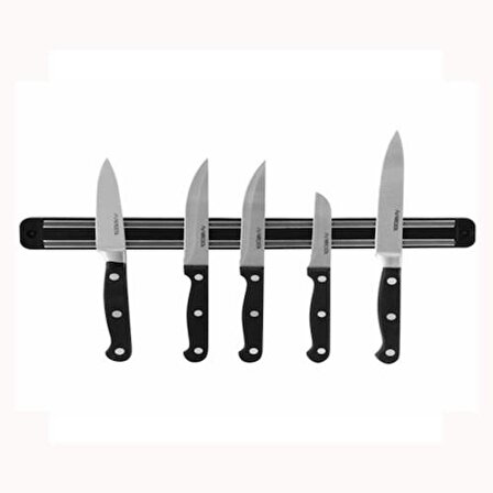 Mıknatıslı Bıçak Askı 33 cm Mutfak Güvenlik Organizer