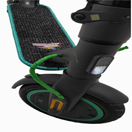 Elektrikli Scooter Aksesuar Mi Pro 2 İçin ve Pro 4  Koruyucu Roadrunners Baskılı Paspas yeşil Kenar