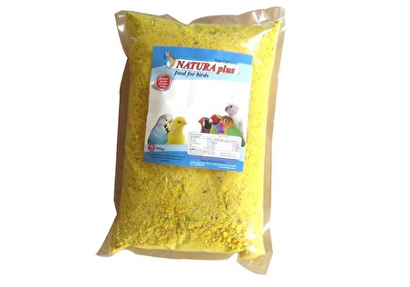 Natura Plus 1 KG Muhabbet Kuşu Poşet Mama