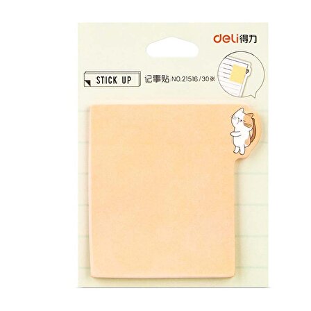 Deli Sticky Notes Yapışkanlı Not Kağıdı 30Yp. 21516