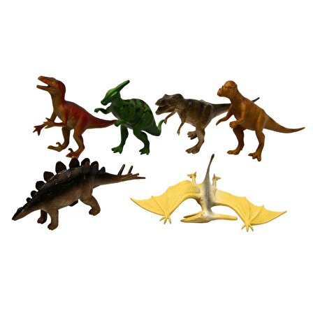 Küçük Boy Dinozor Hayvanlar Seti (6 inç)