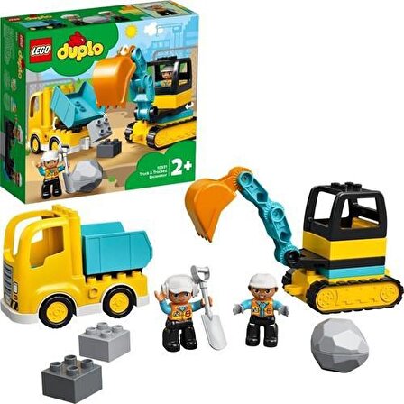 LEGO Duplo 10931 Truck and Tracked Excavator