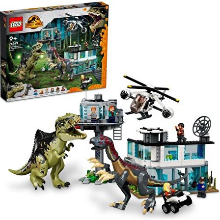 LEGO Jurassic World 76949 Giganotosaurus and Therizinosaurus Attack