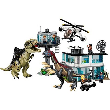 LEGO Jurassic World 76949 Giganotosaurus and Therizinosaurus Attack