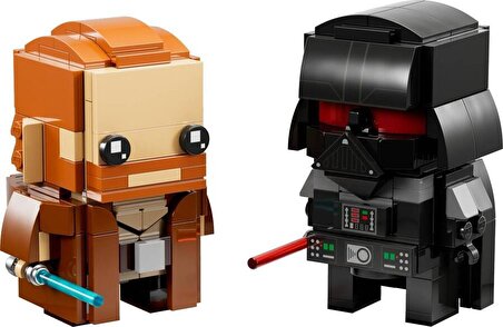 LEGO BrickHeadz 40547 Obi-Wan Kenobi and Darth Vader (260 Parça)