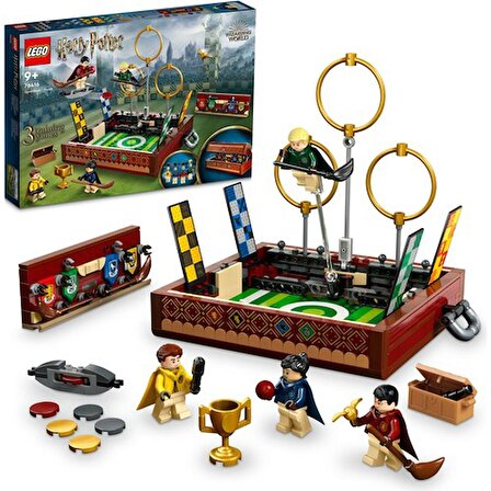 LEGO Lego  Harry Potter Tm Quidditch™ Bavulu 76416 - 9 Yaş ve Üzeri Çocuklar Için  Koleksiyonluk Yaratıcı Oyuncak Yapım Seti (599 Parça)