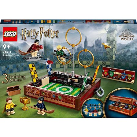 LEGO Lego  Harry Potter Tm Quidditch™ Bavulu 76416 - 9 Yaş ve Üzeri Çocuklar Için  Koleksiyonluk Yaratıcı Oyuncak Yapım Seti (599 Parça)