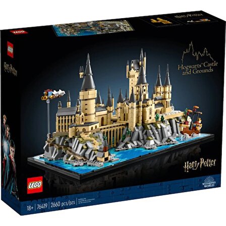LEGO® Harry Potter™ Hogwarts™ Şatosu ve Bahçesi 76419 - Yetişkin Hayranlar için Yaratıcı Model Yapım Seti (2660 Parça)