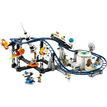 LEGO® Creator Uzay Hız Treni 31142 - 9 Yaş ve Üzeri Çocuklar Için Hız Treni, Kule ve Atlıkarınca Içeren Yaratıcı Oyuncak Yapım Seti (874 Parça)