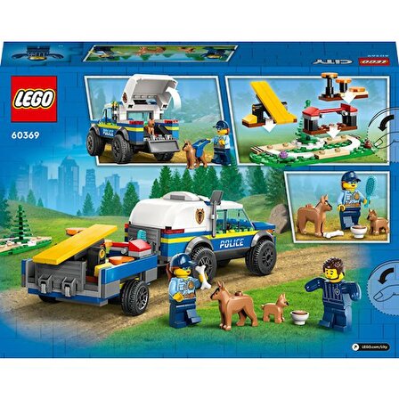 Lego City Mobil Polis Köpeği Eğitimi 60369 Lisanslı Ürün