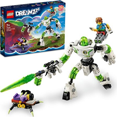 LEGO Lego® Dreamzzz™ Mateo And Robot Z-Blob 71454 - 7 Yaş ve Üzeri Macera Sever Çocuklar Için Lego® Dreamzzz™ Karakterleri  Içeren Yaratıcı Oyuncak Yapım Seti (237 Parça)