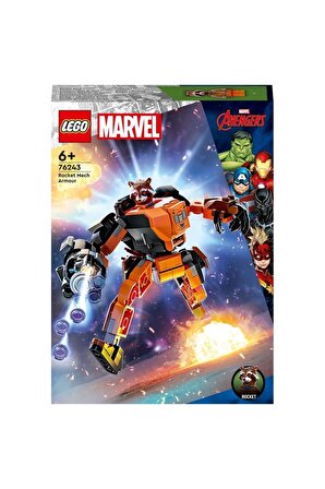 Lego Marvel Rocket Robot Zırhı 76243 Oyuncakları