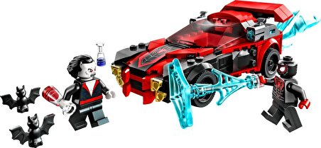 LEGO Marvel Spider-Man Miles Morales Morbius’a Karşı 76244 7+ Yaş Minifigür ve Araba Örümcek Adam