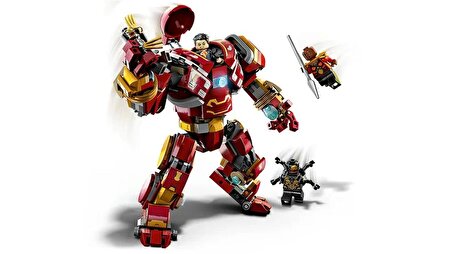 LEGO® Marvel Hulkbuster: Wakanda Savaşı 76247 - 8 Yaş ve Üzeri Çocuklar için Robot ve Minifigürler İ