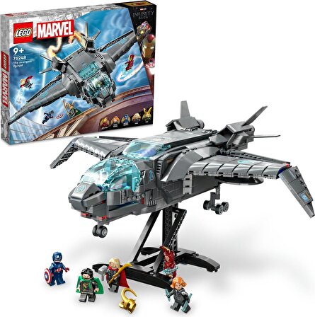 LEGO® Marvel Avengers Quinjeti 76248 - 9 Yaş ve Üzeri Çocuklar Için Avengers Uçağı ve Minifigürler I