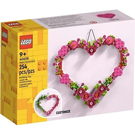 LEGO Exclusive 40638 Dekoratif Kalp Sevgililer Günü (254 Parça)
