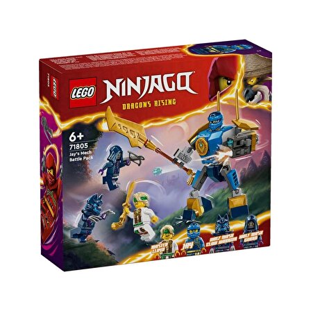 71805 LEGO® NINJAGO® Jay'in Robotu Savaş Paketi 78 parça +6 yaş