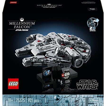 LEGO Star Wars Millennium Falcon 75375 - Mini (921 Parça)
