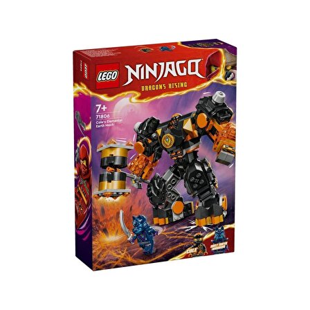 71806 LEGO® NINJAGO® Cole'un Toprak Elementi Robotu 235 parça +7 yaş