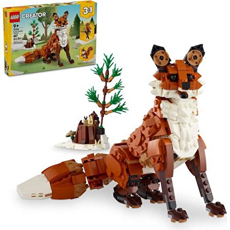 LEGO Creator 3-In-1 31154 - Orman Hayvanları: Kızıl Tilki (667 Parça)