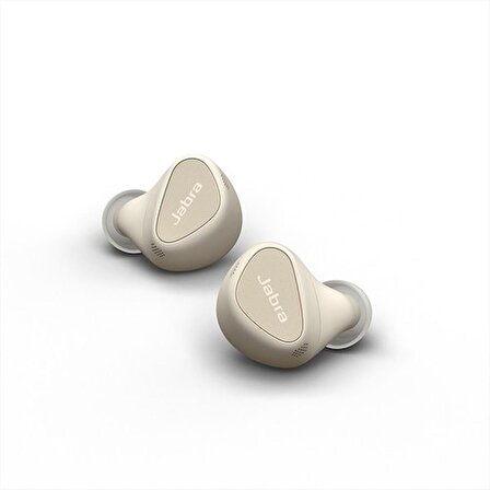 Jabra Elite 5 TWS ANC Kulak İçi Bluetooth Kulaklık Gold Bej