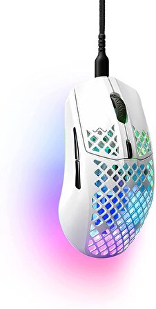 SteelSeries Aerox 3 2022 RGB Kablolu Beyaz Gaming Mouse